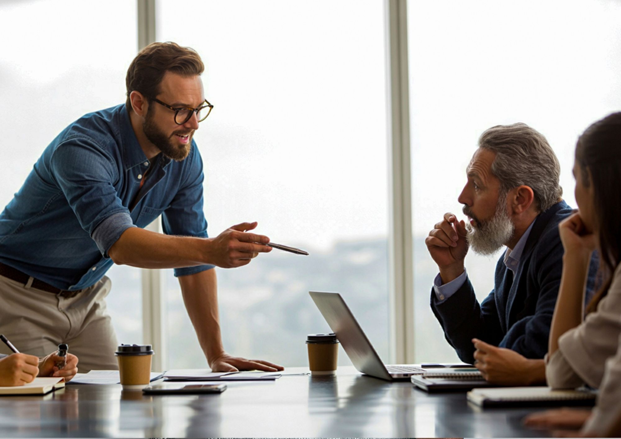 Bild Paar bei der Suche nach der richtigen Altersvorsorge 