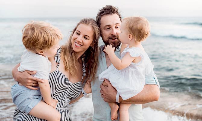 Bild Familie absichern gegen Berufsunfähigkeit bei der H&W