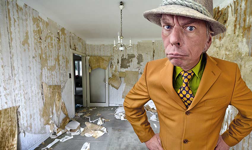 Zerstoerte Wohnung